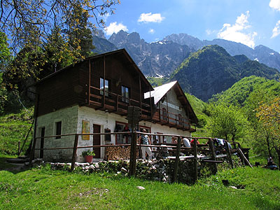 Rifugio Casera Ditta in Val Mesath